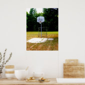 Poster Cour patinée de basket-ball (Cuisine)