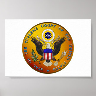 Poster Cour suprême des États-Unis