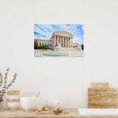 Poster Cour suprême des États-Unis (Cuisine)