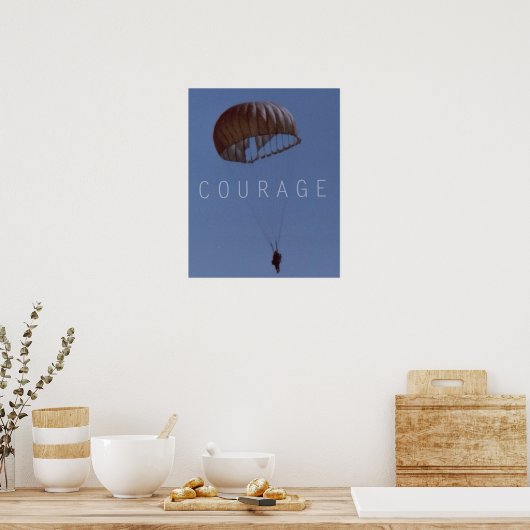 Poster Courage (Cuisine)