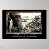 Poster Courage (Devant)
