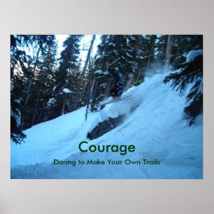 Poster Courage
