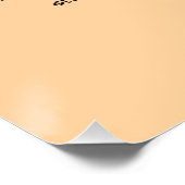 Poster Courage Affirmation cadeau spécial (Coin)