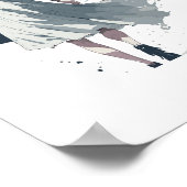 Poster Courage Art Motivationnel (Coin)