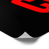 Poster Courage de succès Basketball Inspiration (Coin)