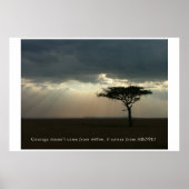 Poster Courage d'en haut (Devant)