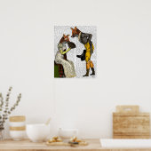 Poster Courage des renards (Cuisine)