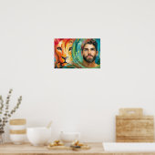 Poster Courage in the Lions’ Den (Cuisine)