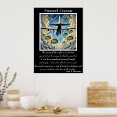 Poster Courage personnel : Angels Skyward (Cuisine)