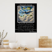 Poster Courage personnel : Leaping from the Heights (Cuisine)