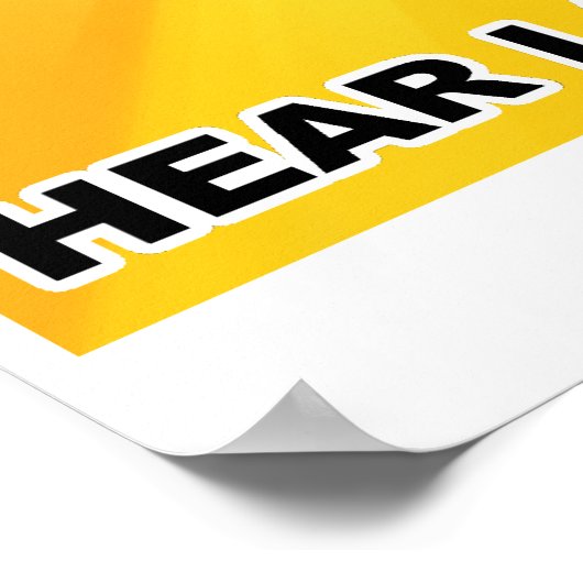 Poster Courage Wolf écraser les ennemis (Coin)