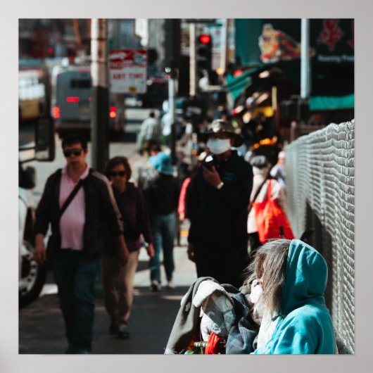 Poster Courant de Trottoir (Devant)