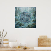 Poster Courants de la mer oubliée (Cuisine)