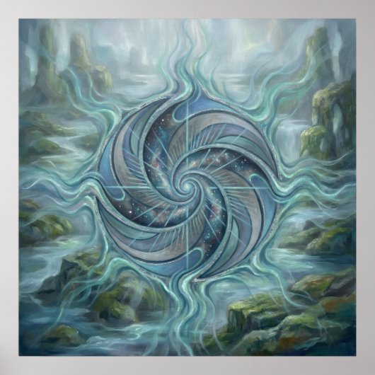 Poster Courants de la mer oubliée (Devant)