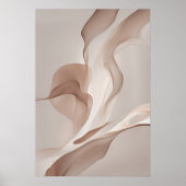 Poster "Courants organiques" | Formes dynamiques Art (Devant)