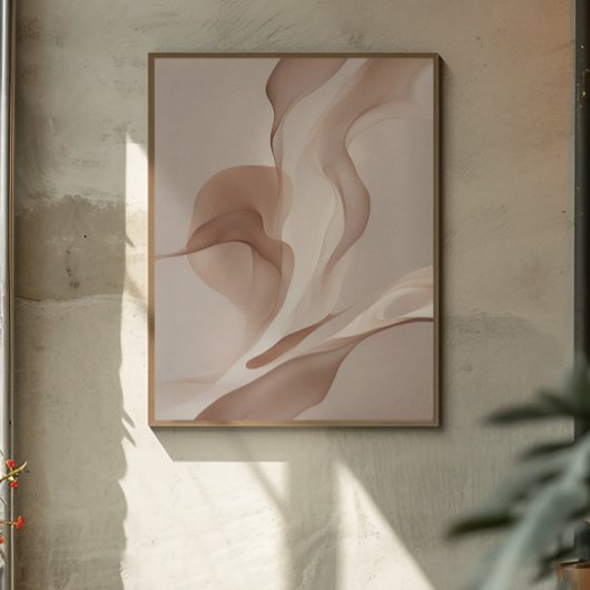 Poster "Courants organiques" | Formes dynamiques Art