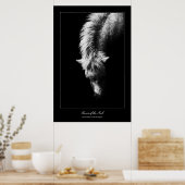 Poster Courbe D'Art Du Cou, style galerie (Cuisine)