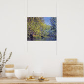 Poster Courbe de l'Epte près de Giverny par Claude Monet (Cuisine)