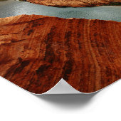 Poster Courbe du fer à cheval (Coin)