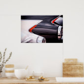 Poster Courbes Cadillac 1960 (Cuisine)