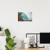 Poster Courbes du bord (Bureau à domicile)