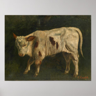 Poster Courbet - Le Calf