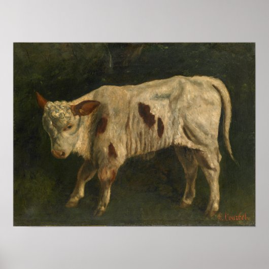 Poster Courbet - Le Calf (Devant)