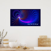 Poster Courbure de l'espace (Cuisine)