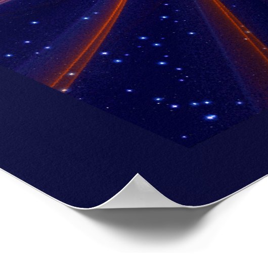 Poster Courbure de l'espace (Coin)