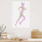 Poster Coureur (Cuisine)