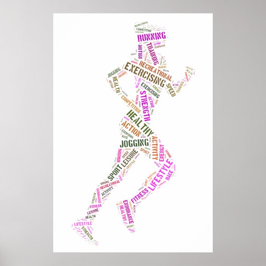 Poster Coureur (Devant)