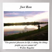 Poster Coureur (Devant)