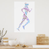 Poster Coureur (Cuisine)