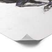 Poster Coureur Chamois (Coin)