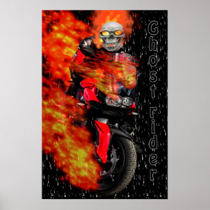 Poster Coureur de nuit Ghost Rider