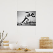 Poster Coureur masculin (Cuisine)