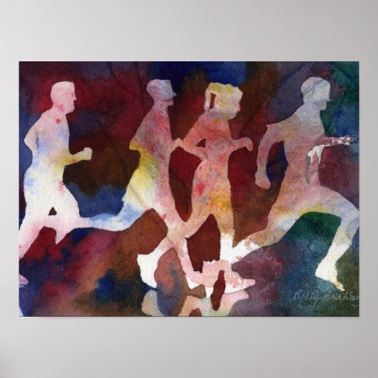 Poster Coureurs (Devant)