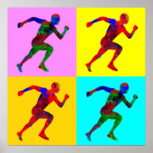 Poster Coureurs (Devant)