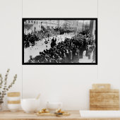 Poster Coureurs du Marathon de Brooklyn 1909 (Cuisine)