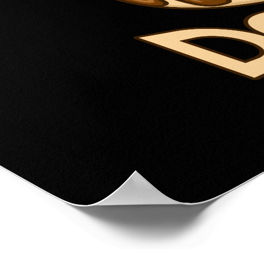 Poster Courez Comme Il Y A Des Donuts Marathon Runner (Coin)