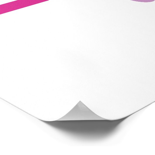 Poster Courez Comme Une Fille (Coin)