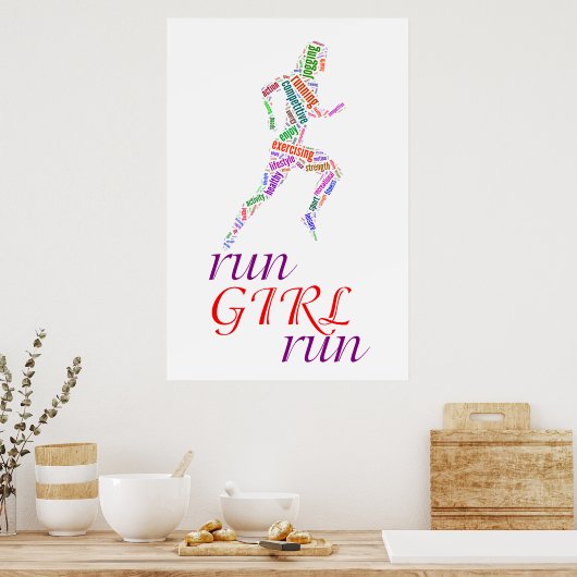 Poster Courez une fille, courez (Cuisine)