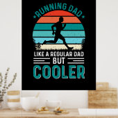 Poster Courir papa (Cuisine)