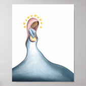 Poster Couronné avec l'impression des étoiles (Devant)