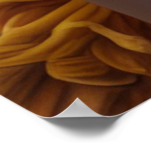 Poster Couronne bleue princesse décontractée (Coin)