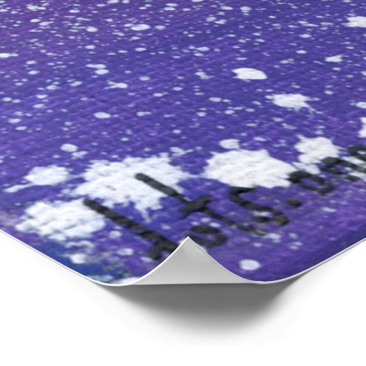 Poster Couronne Chakra - Points Un (Coin)