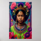 Poster Couronne de bronze princesse asiatique (Devant)