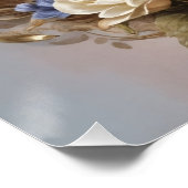 Poster Couronne de fleurs (Coin)