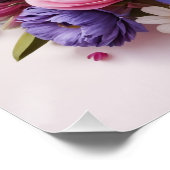 Poster Couronne de fleurs (Coin)