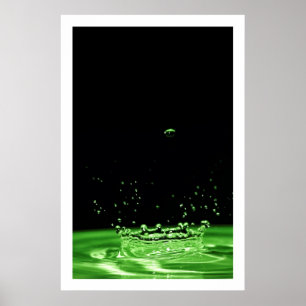 Poster Couronne de l'eau